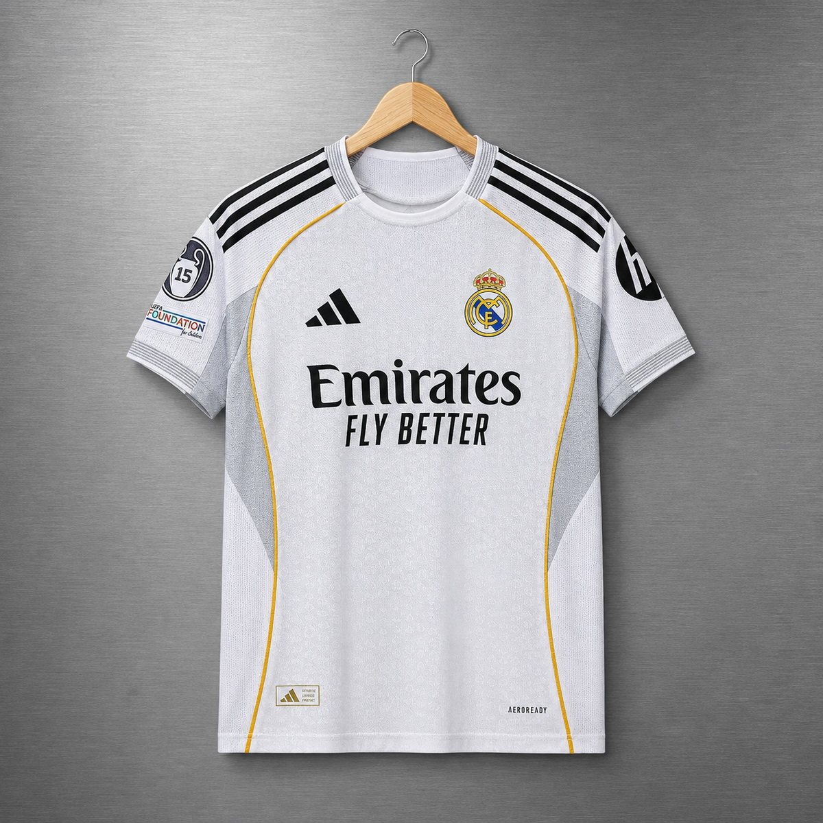 Camiseta Real Madrid Local 2025-2026 Versión Básica