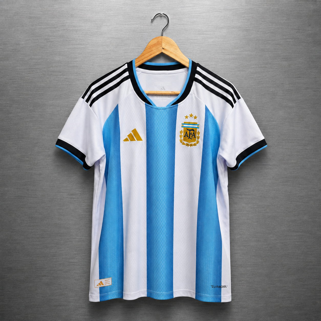Camiseta Argentina  Local Mundial 2026 Versión Básica