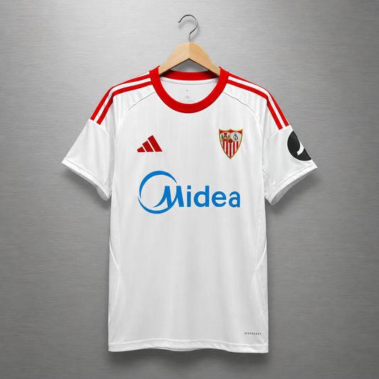 Camiseta Sevilla Local  2025-2026 Versión Básica
