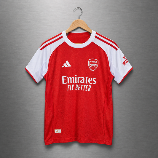 Camiseta Arsenal Local 2025-2026 Versión Básica