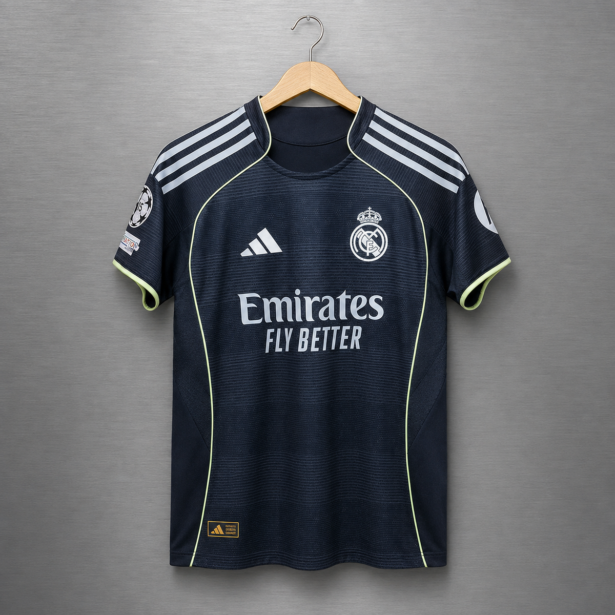 Camiseta Real Madrid Visita 2025-2026 Versión Básica