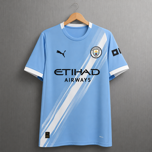 Camiseta  Manchester City Local 2025-2026 Versión Básica