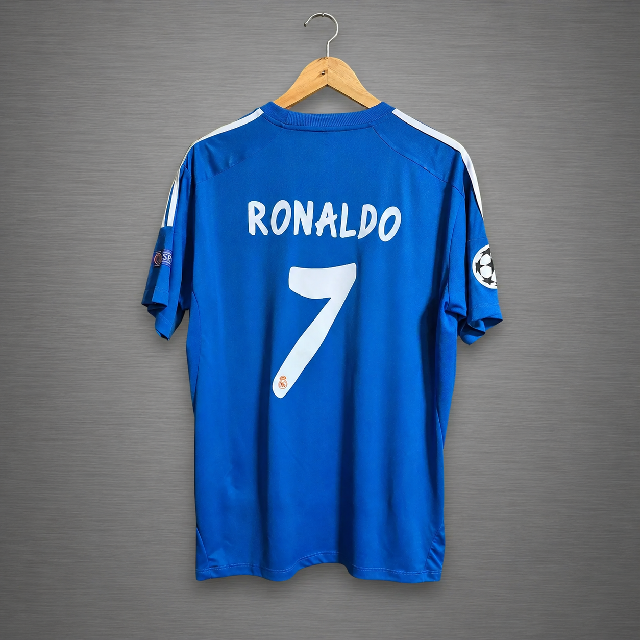 Camiseta Real Madrid Visita 2013-2014 Versión Retro Básica