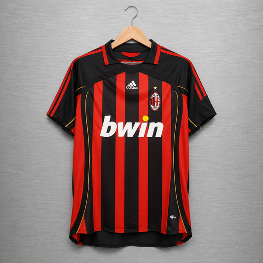 Camiseta Milán Local 2006-2007 Versión Retro