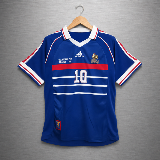 Camiseta Francia Local 1998 Versión Retro
