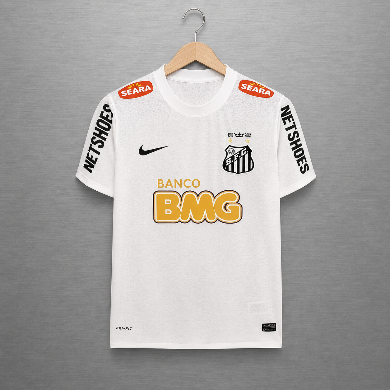 Camiseta Santos Local 2011-2012 Versión Retro