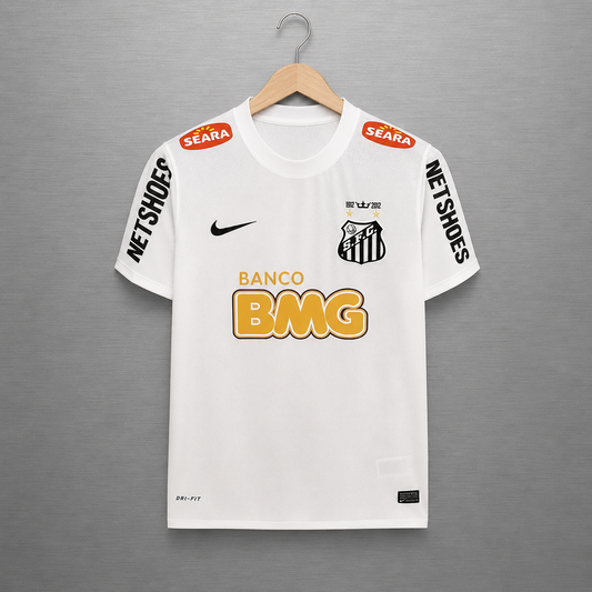 Camiseta Santos Local 2011-2012 Versión Retro