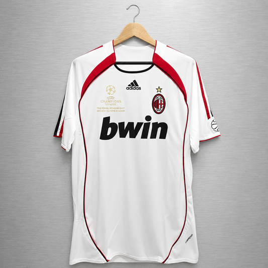 Camiseta Milán Visita 2006-2007 Versión Retro