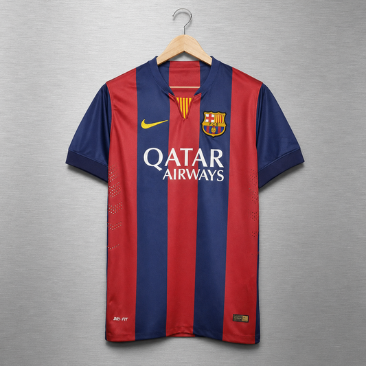 Camiseta Barcelona Local 2014-2015 Versión Retro