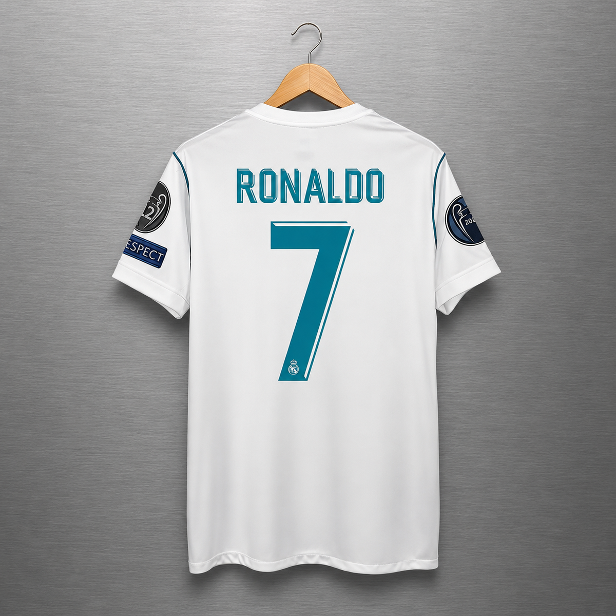 Camiseta Real Madrid Local 2017-2018 Versión Retro