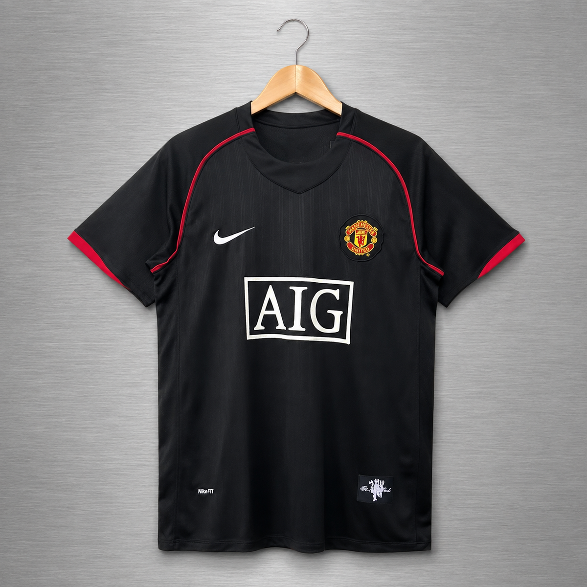 Camiseta Manchester United Visita 2007-2008 Versión Retro