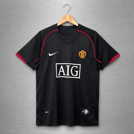 Camiseta Manchester United Visita 2007-2008 Versión Retro