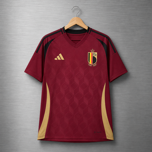 Camiseta  Belgica Local 2024 Versión Fan