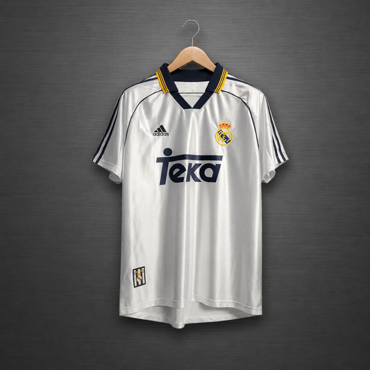 Camiseta Real Madrid Local 1999-2000 Versión Retro