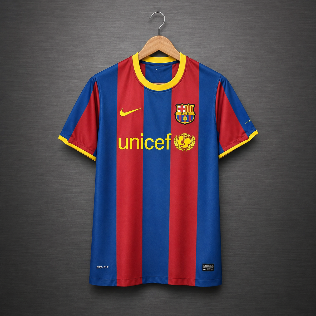 Camiseta Barcelona Local 2010-2011 Versión Retro