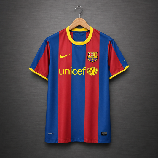 Camiseta Barcelona Local 2010-2011 Versión Retro