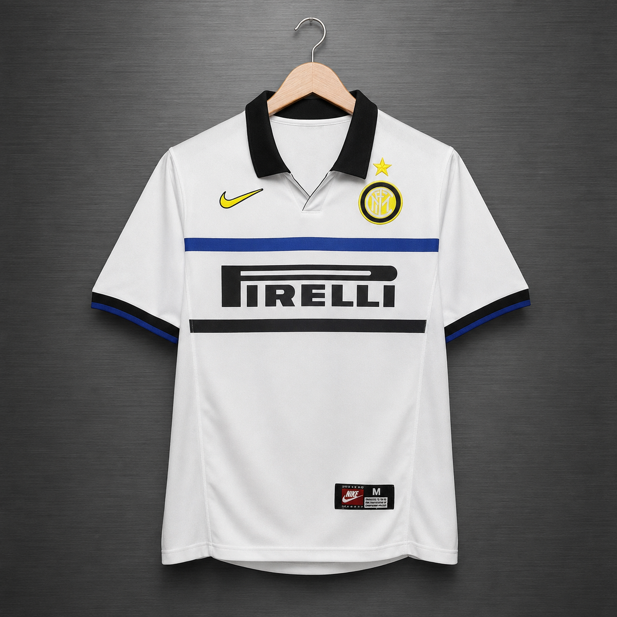 Camiseta Inter de Milán Visita1998-1999 Versión Retro