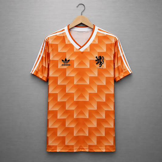 Camiseta Holanda Local 1988 Versión Retro