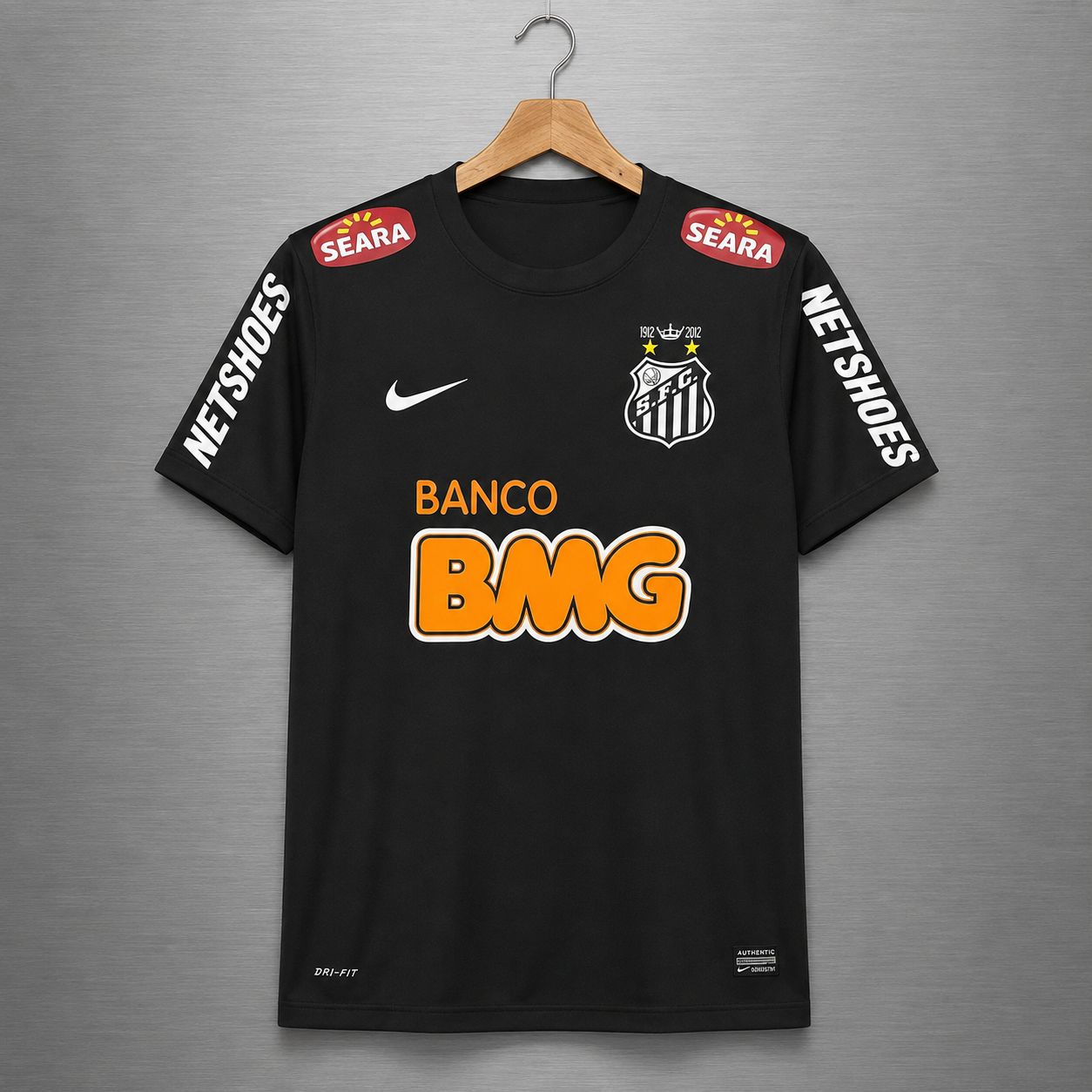 Camiseta Santos Visita 2012-2013 Versión Retro