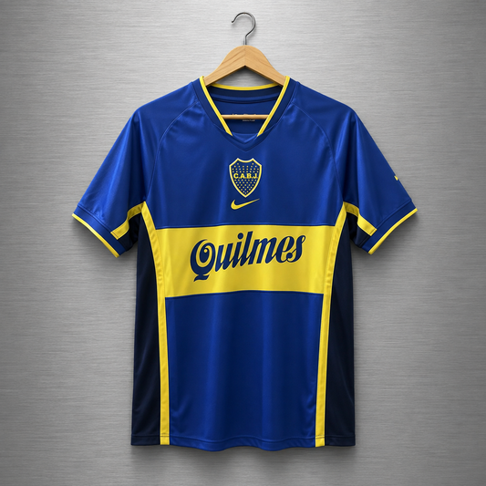 Camiseta Boca Juniors 2001-2002 Versión Retro