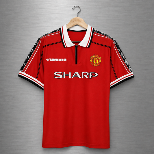 Camiseta Manchester United Local 1998-1999 Versión Retro
