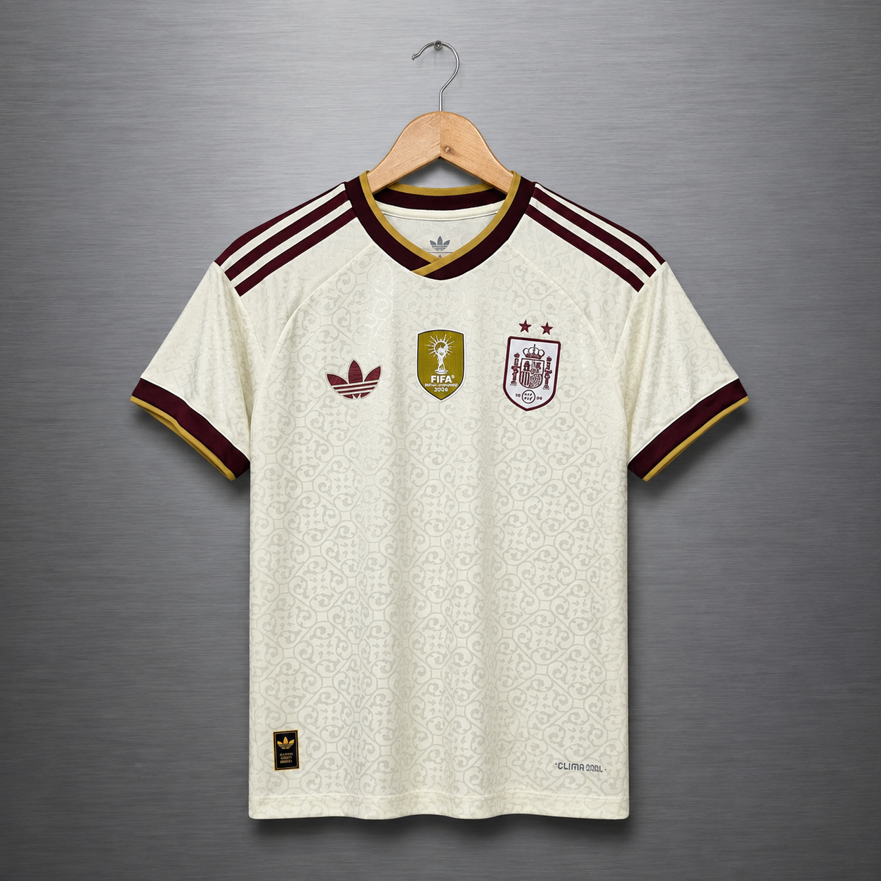 Camiseta España visita  Campeón mundial 2026 Versión Básica