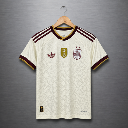 Camiseta España visita  Campeón mundial 2026 Versión Básica