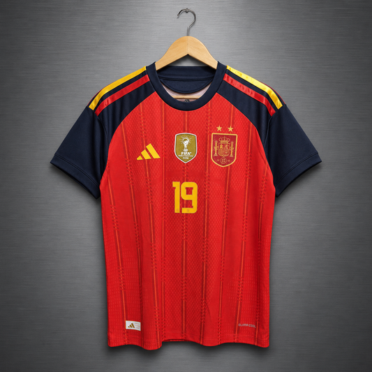 Camiseta España Local  Campeón mundial 2026 Versión Básica