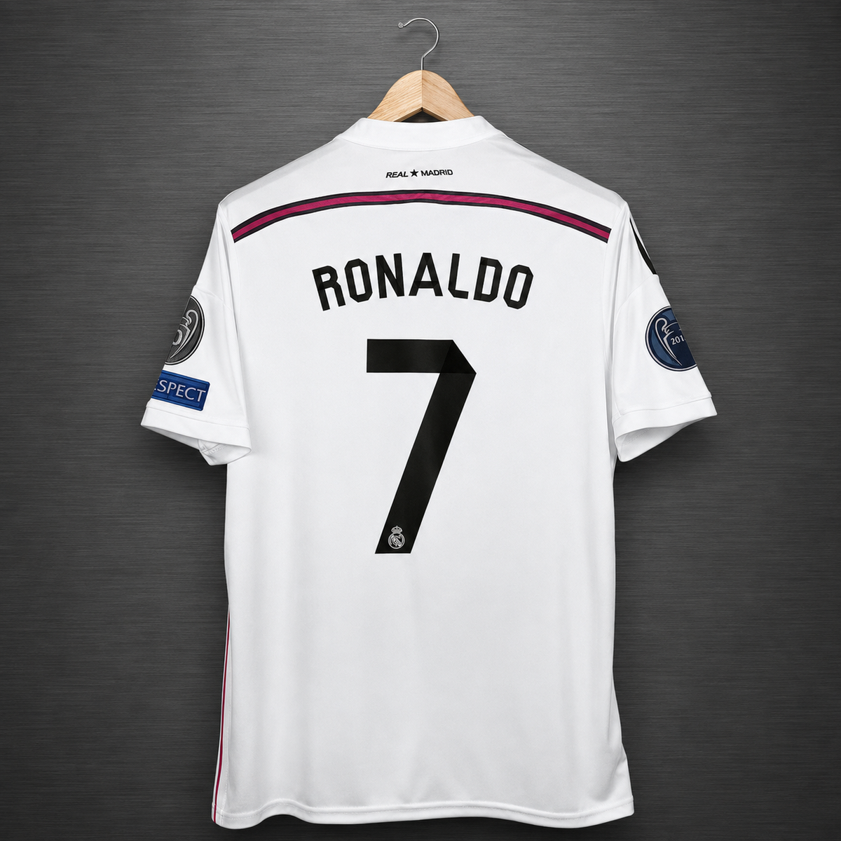 Camiseta Real Madrid  Local 2014-2015 Versión Retro