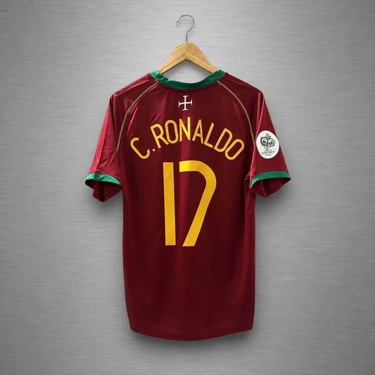 Camiseta Portugal Local 2006 Versión Retro Fan