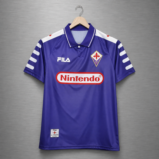 Camiseta Fiorentina Local 1998-1999 Versión Retro