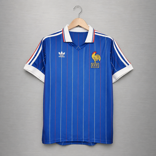 Camiseta Francia Local 1982 Versión Retro