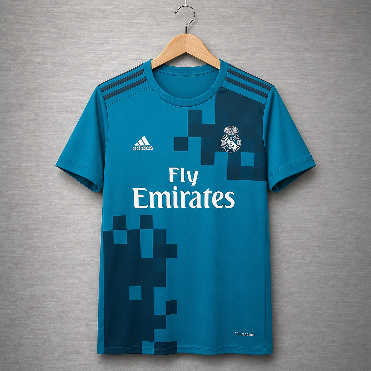 Camiseta Real Madrid Tercera 2017-2018 Versión Retro