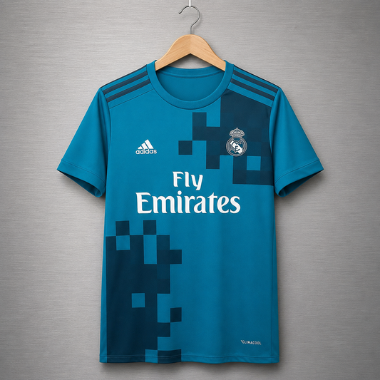 Camiseta Real Madrid Tercera 2017-2018 Versión Retro