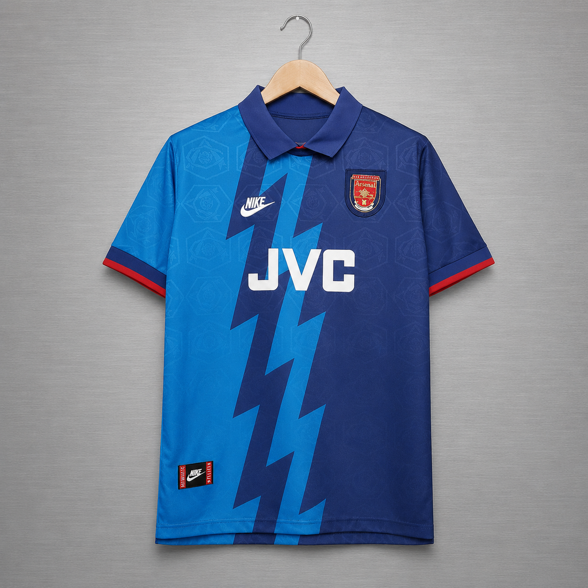 Camiseta Arsenal Visita 1995-1996 Versión Retro