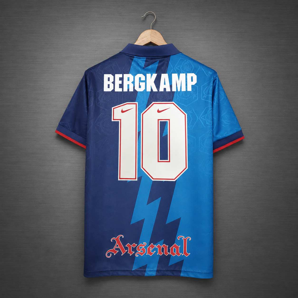 Camiseta Arsenal Visita 1995-1996 Versión Retro