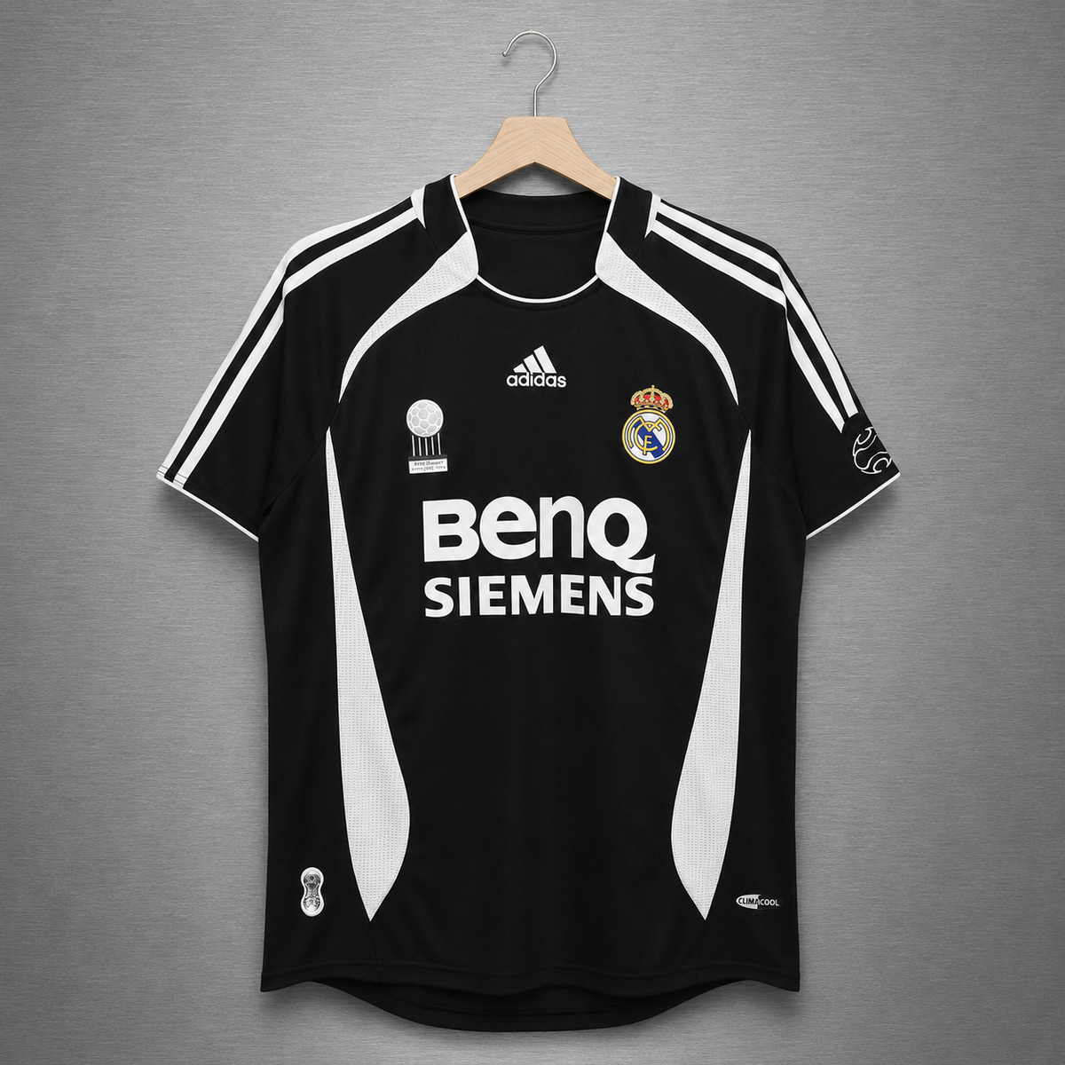 Camiseta Real Madrid Visita 2006-2007 Versión Retro