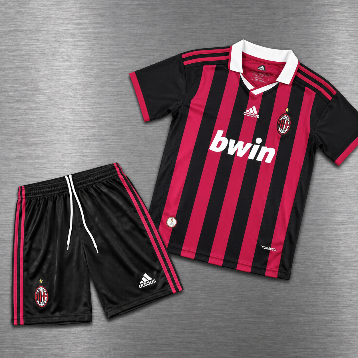 Kit Milán 2009-2010 Versión Infantil Niño Retro