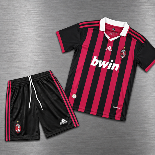 Kit Milán 2009-2010 Versión Infantil Niño Retro