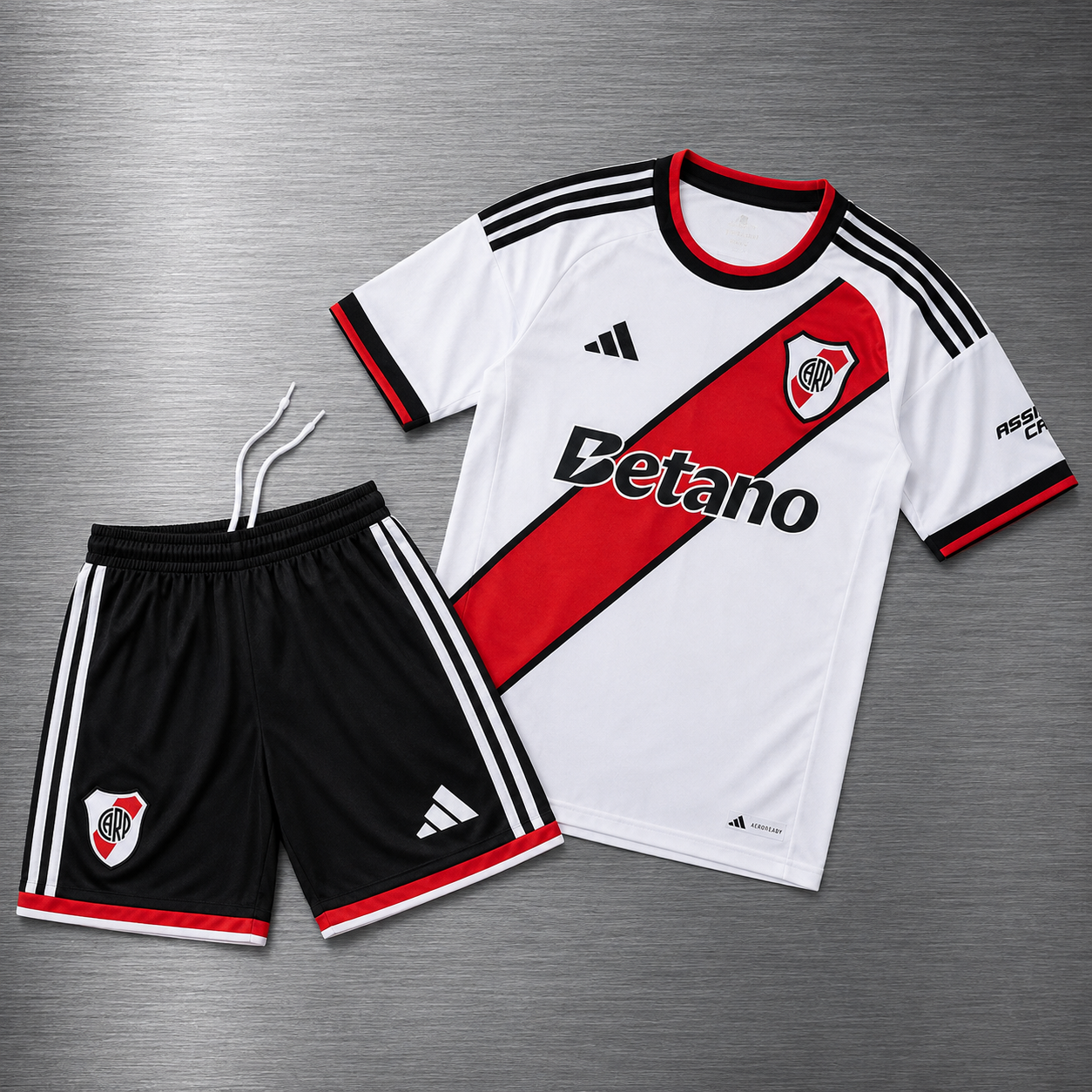 Kit River Plate Local  2026/2027 Versión Infantil Niño