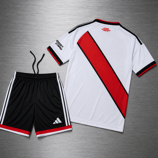 Kit River Plate Local  2026/2027 Versión Infantil Niño