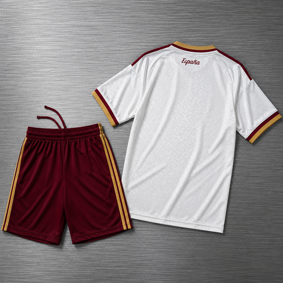 Kit España Visita Campeón Mundial 2026 Versión Infantil Niño