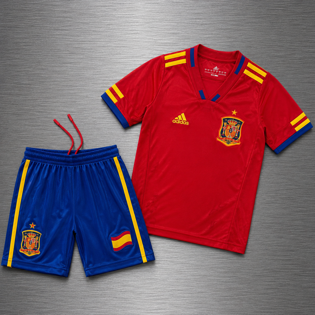 Kit España Local 2010  Versión Infantil Niño Retro