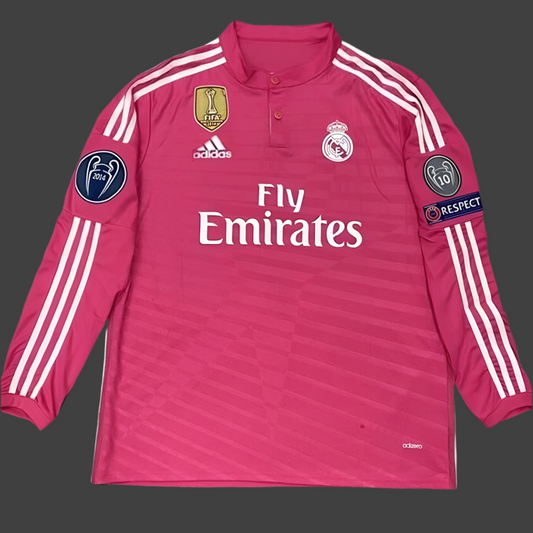 Camiseta Real Madrid  visita Manga larga 2014/15 RETRO