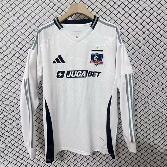 Camiseta Colo Colo Local  Manga larga 2025-2026 Version Fan