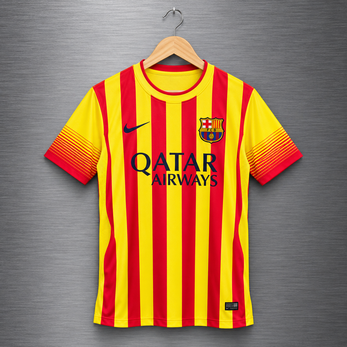 Camiseta Barcelona Visita 2013-2014 Versión Retro