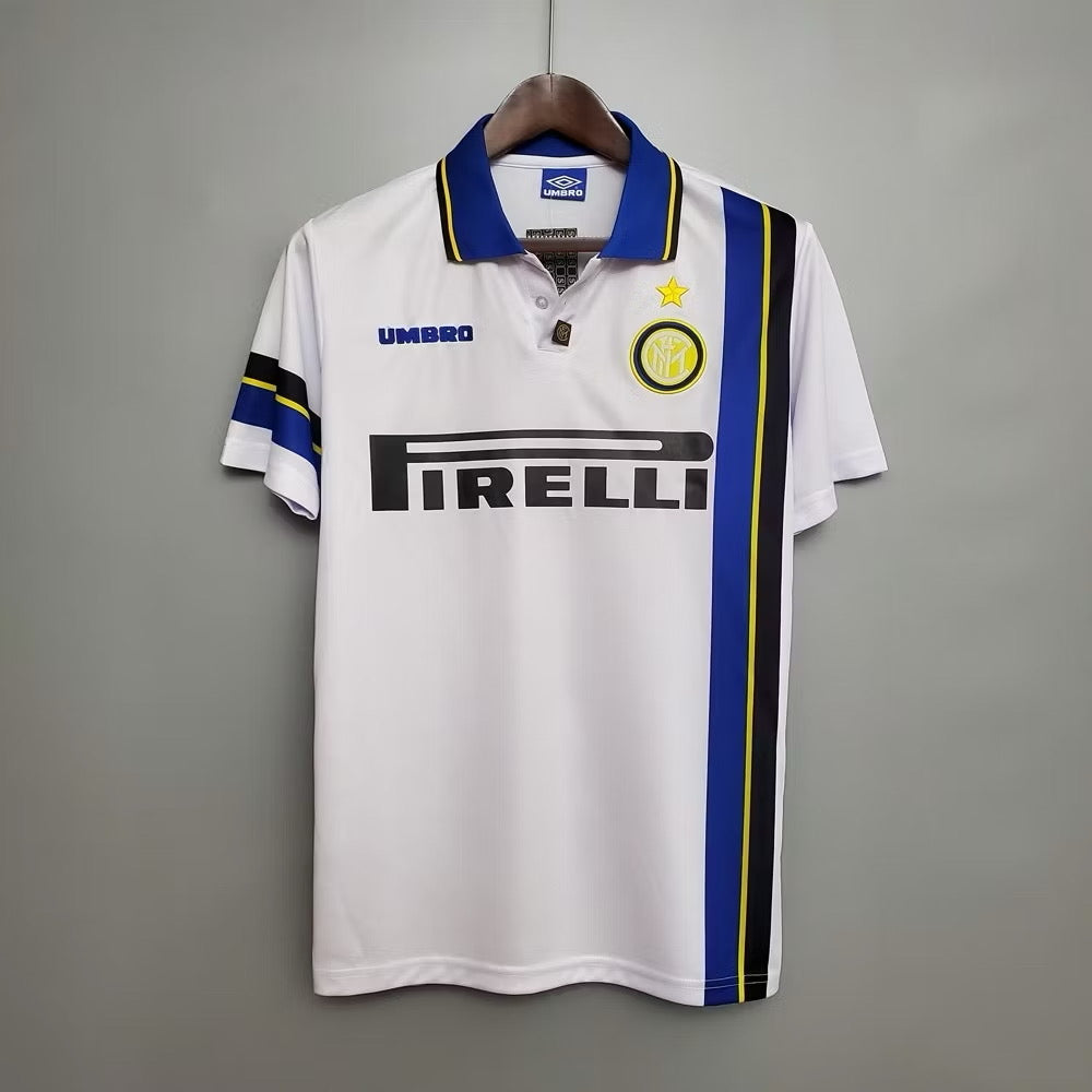 Camiseta Inter de Milán Visita 1997-1998 Versión Retro