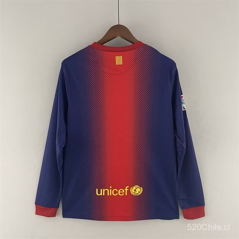 Camiseta Barcelona Local Manga larga 2012/ 2013 RETRO