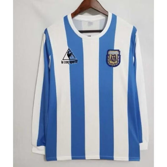 Camiseta  ARGENTINA LOCAL  1978 Manga larga  RETRO