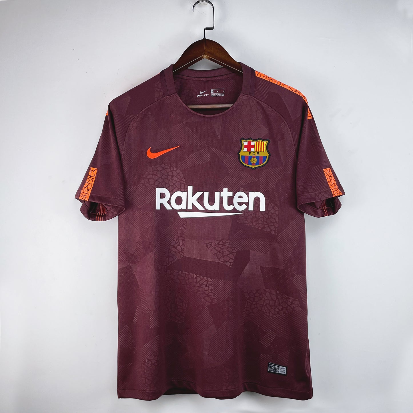 Camiseta Barcelona Visita 2017-2018 Versión Retro